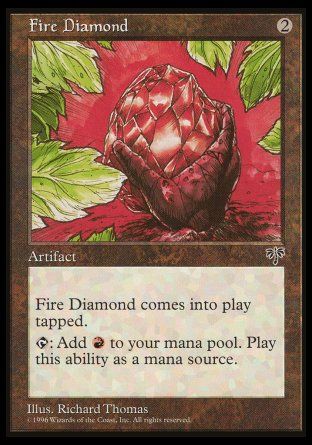 Fire Diamond (Mirage) Trading Card