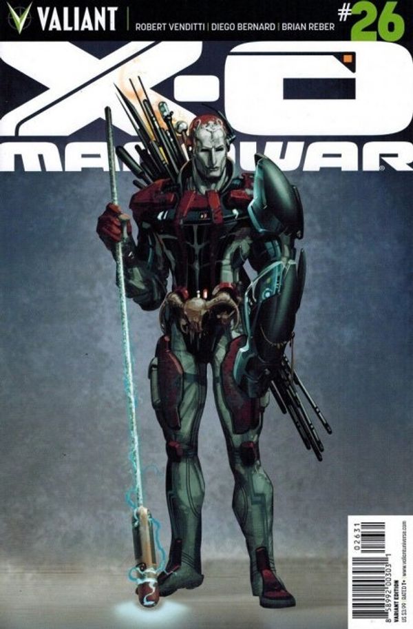 X-O Manowar #26 (10 Copy Incv Crain)