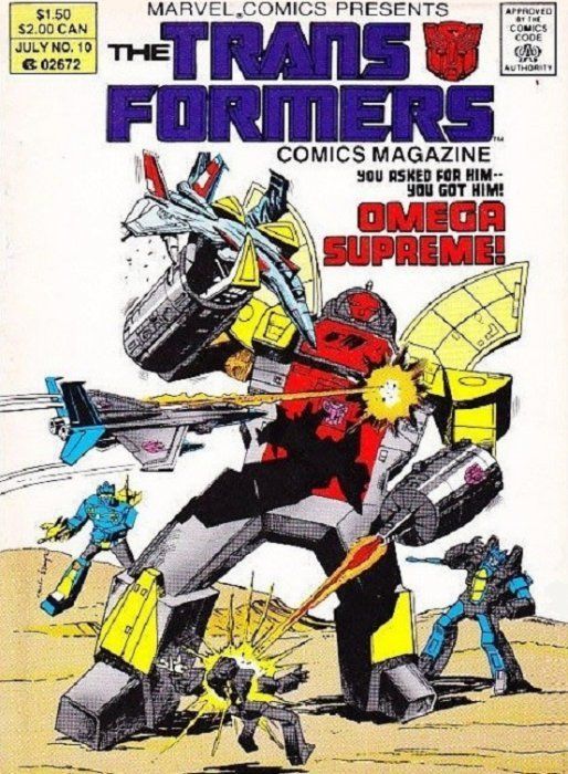 Transformers Comics Magazine, The #10 Comic