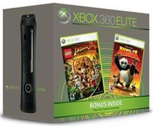 Microsoft Xbox 360 Elite [Lego Indiana Jones / Kung Fu Panda Bundle] [120 GB]