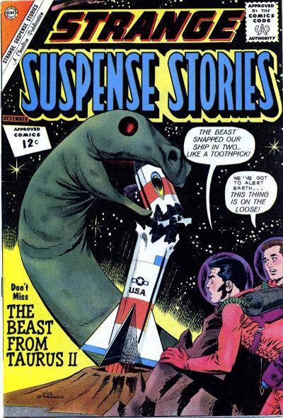 Strange Suspense Stories #62 Comic