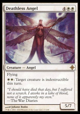 Deathless Angel (Rise of the Eldrazi) Trading Card