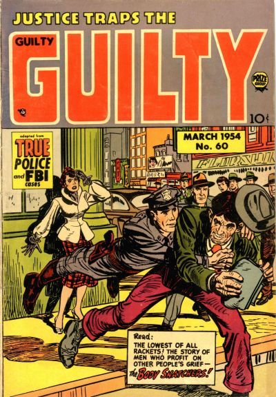 Justice Traps the Guilty #60 Comic