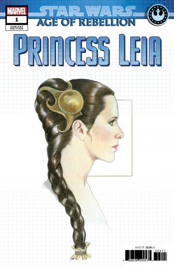 Star Wars: Age of Rebellion - Princess Leia #1 (Concept Variant)