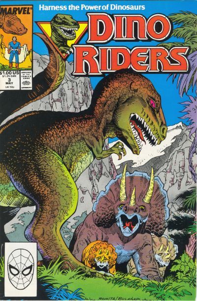 Dino Riders #3 Comic