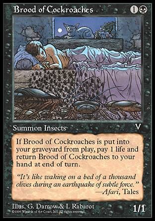 Brood of Cockroaches (Visions) Trading Card