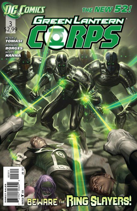 Green Lantern Corps #3 Comic