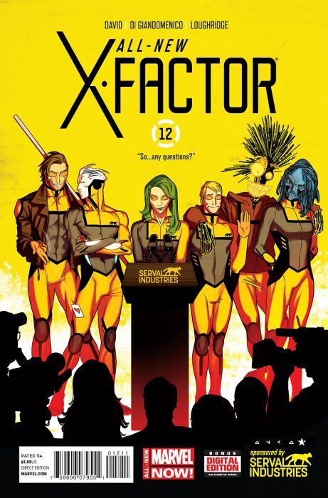 All New X-factor #12 Comic