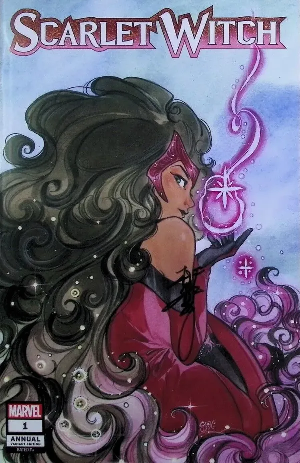 Scarlet witch annual 1 momoko variant cover value gocollect
