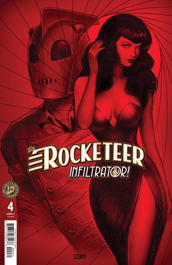 The Rocketeer: Infiltrator! #4 (Cover B Nathan Szerdy Variant) Comic
