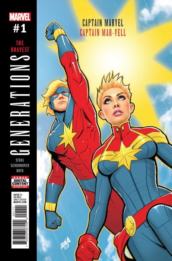 Generations: Captain Marvel & Captain Mar-Vell #1 Comic