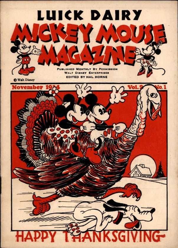Mickey Mouse Magazine #v2#1 Comic