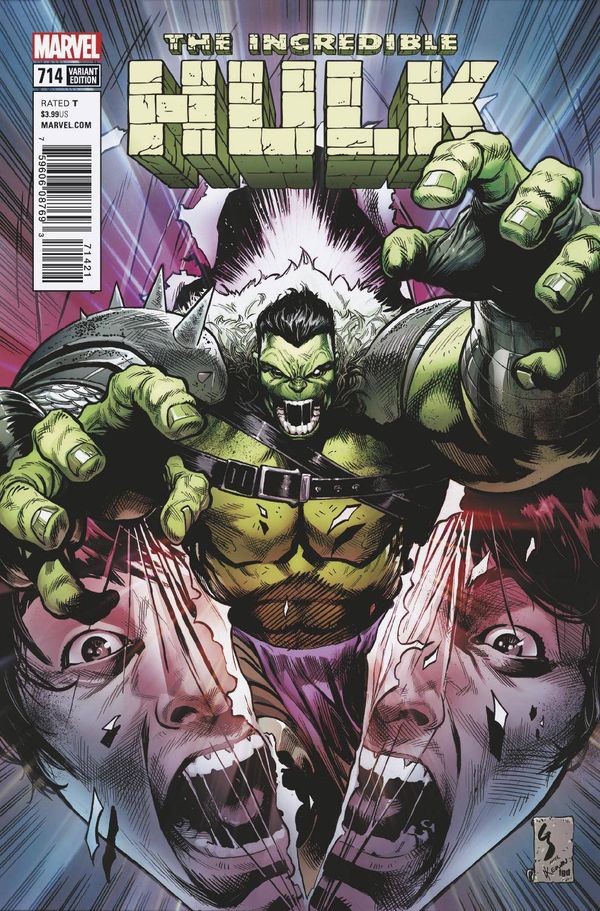 The Incredible Hulk #714 (Shaw Variant Leg Ww)