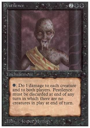 Pestilence (Unlimited) Trading Card