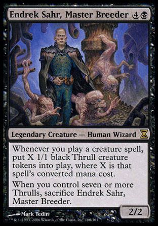 Endrek Sahr, Master Breeder (Time Spiral) Trading Card