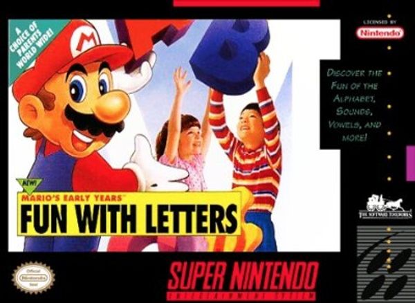 Mario's Early Years!: Fun with Letters