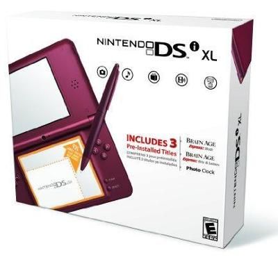 Nintendo DSi XL [Burgundy] Video Game