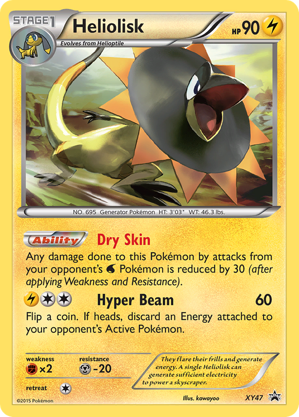 Heliolisk (XY47) - XY Black Star Promos