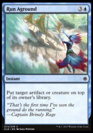 Run Aground (Ixalan) Trading Card