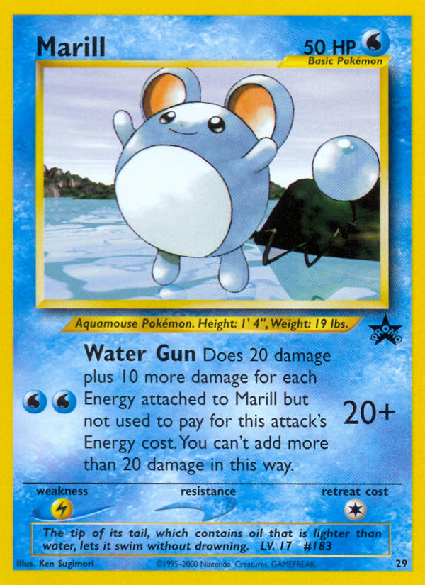 Marill Pokémon Card