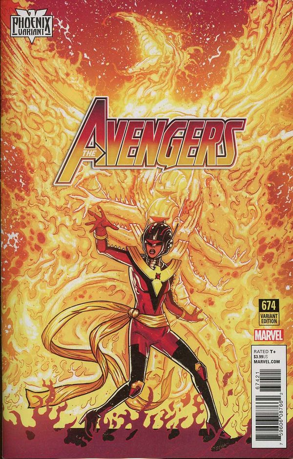 Avengers #674 (Schoonover Phoenix Variant Leg)