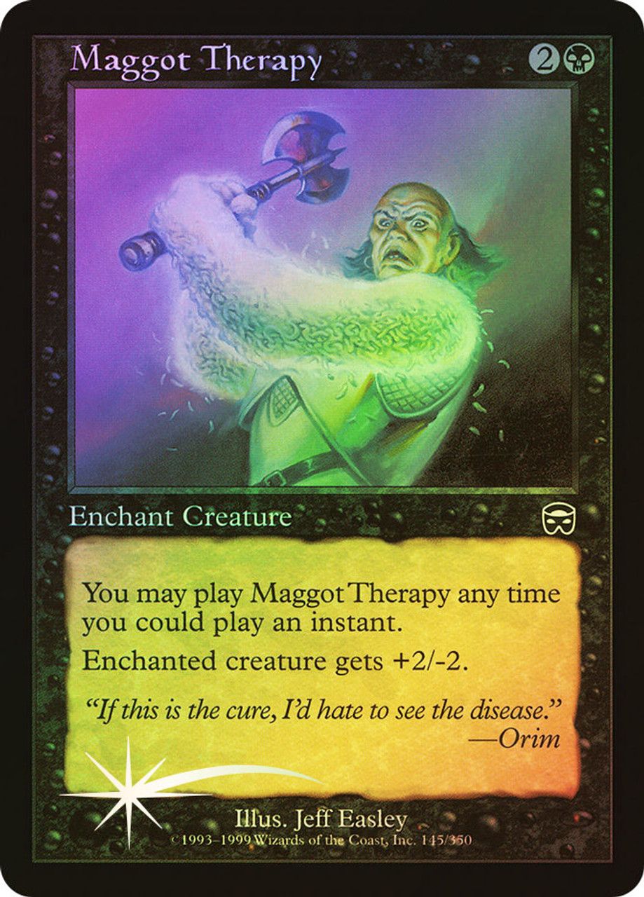 Maggot Therapy (Mercadian Masques - Foil) Trading Card