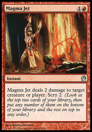 Magma Jet (Theros) Trading Card