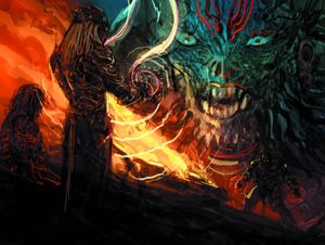Grant Morrisons 18 Days #8 (Cover A Demons Shadow Ltd Cover)