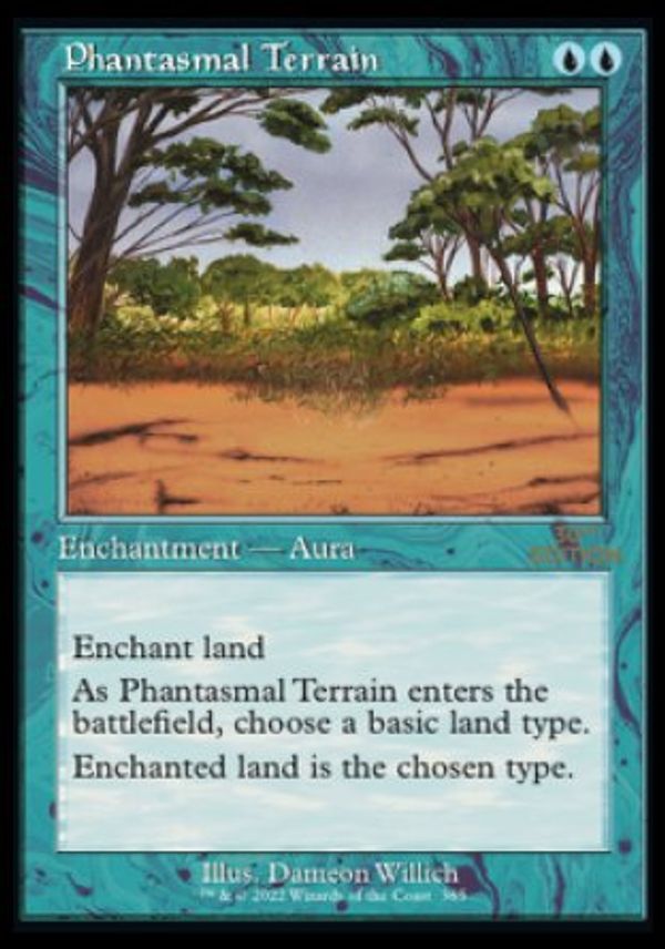 Phantasmal Terrain (Magic 30th Anniversary Edition - Old Frame)