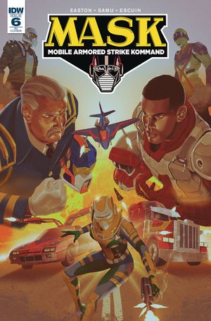 Mask Mobile Armored Strike Kommand #6 (10 Copy Cover)