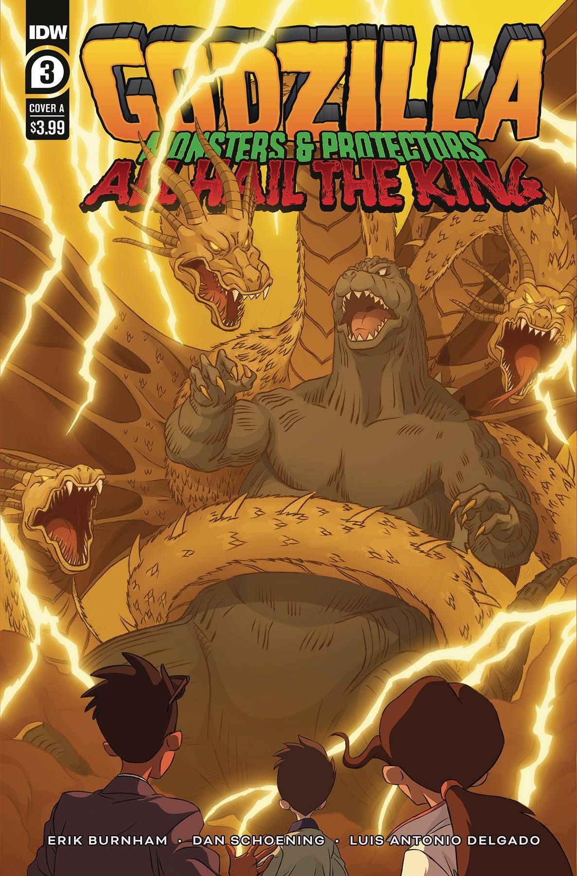 Godzilla: Monsters & Protectors - All Hail the King #3 Comic