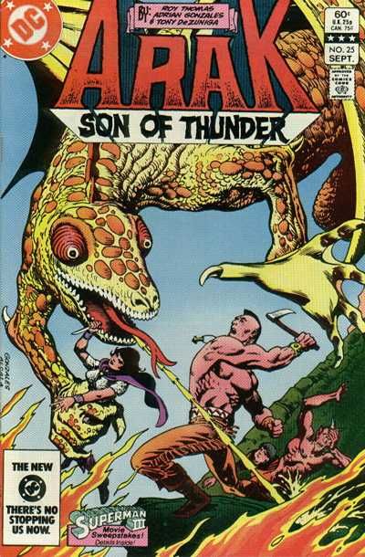 Arak, Son of Thunder #25 Comic