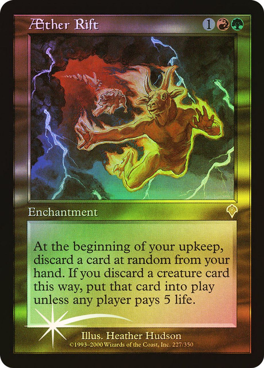 Aether Rift (Invasion - Foil) Trading Card