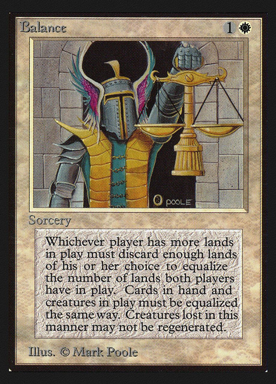 Balance (Collector's Edition) Trading Card