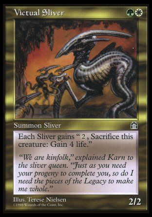 Victual Sliver (Stronghold) Trading Card