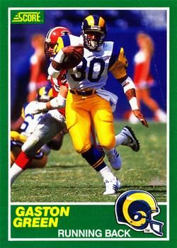 Gaston Green 1989 Score #235 Sports Card