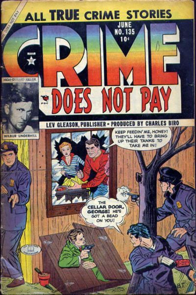 Crime Does Not Pay #135 Comic