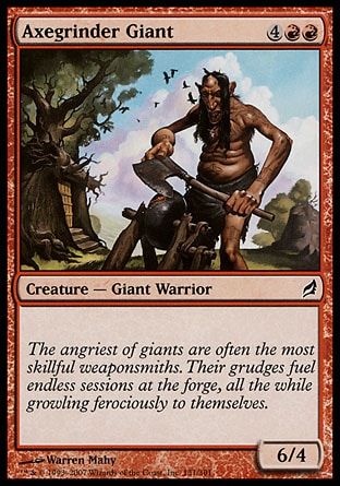 Axegrinder Giant (Lorwyn) Trading Card