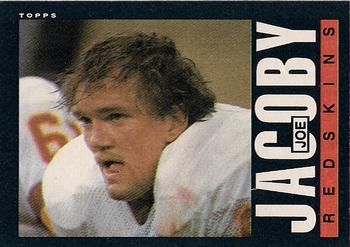 Joe Jacoby 1985 Topps #183 Sports Card