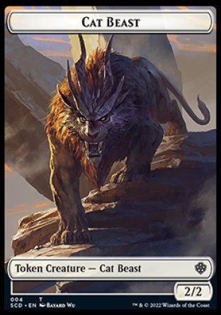 Cat Beast (Starter Commander Decks) Trading Card