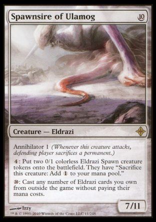 Spawnsire of Ulamog (Rise of the Eldrazi) Trading Card