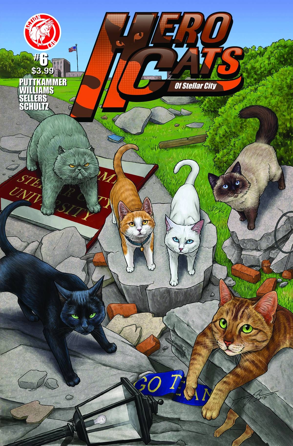 Hero Cats #6 Comic