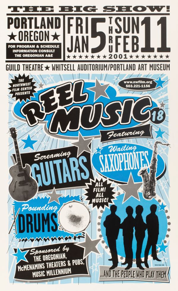 MXP-254.2 Reel Music Festival - Event 1987 Whitsell Aditorium, Guild Theatre  Sep 6