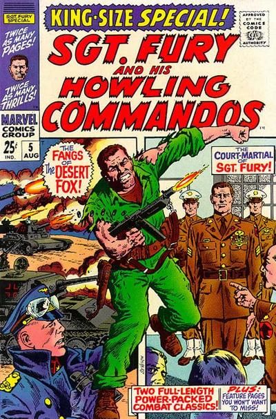 Sgt. Fury and His Howling Commandos Annual #5 Comic