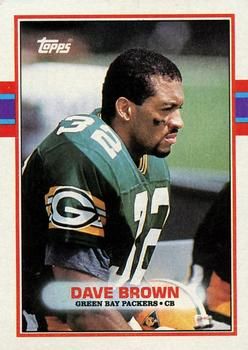 Dave Brown 1989 Topps #377 Sports Card