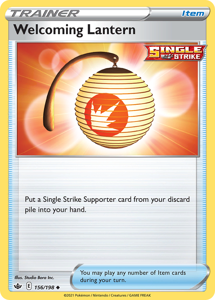 Welcoming Lantern (Trainer: Item) (156/198) - Chilling Reign Pokémon Card