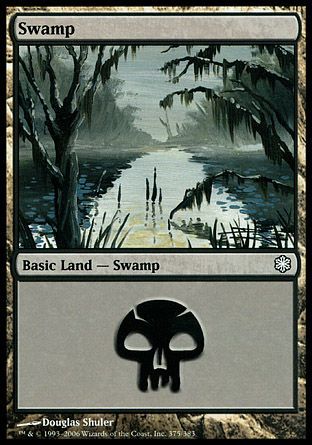 Swamp (Coldsnap Theme Decks) Trading Card