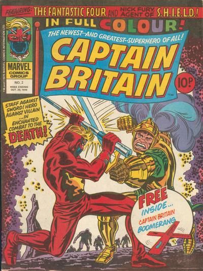 Captain Britain #2 Comic
