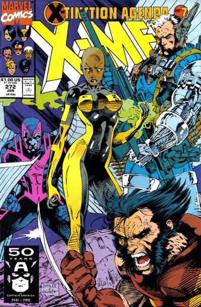 Uncanny X-Men #272 Comic