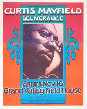 Curtis Mayfield Grand Valley Field House 1972